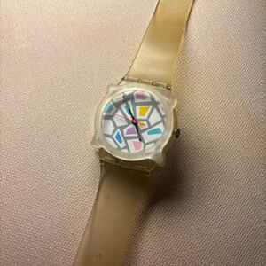 Swatch GK108 Gent Tintarella Watch, 1988, vintage, running! Retro